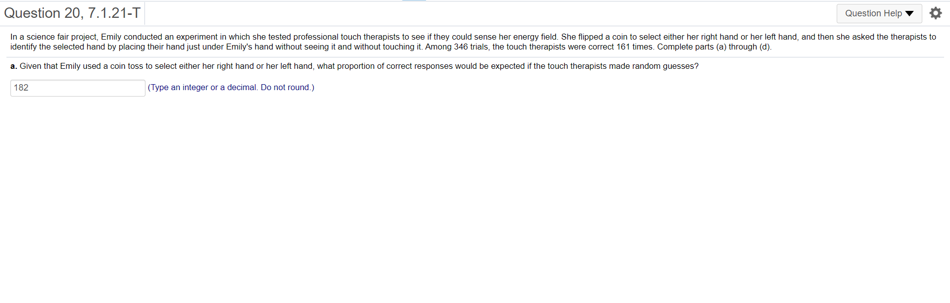 a study of the accuracy of fast food drive-through orders, Restaurant A