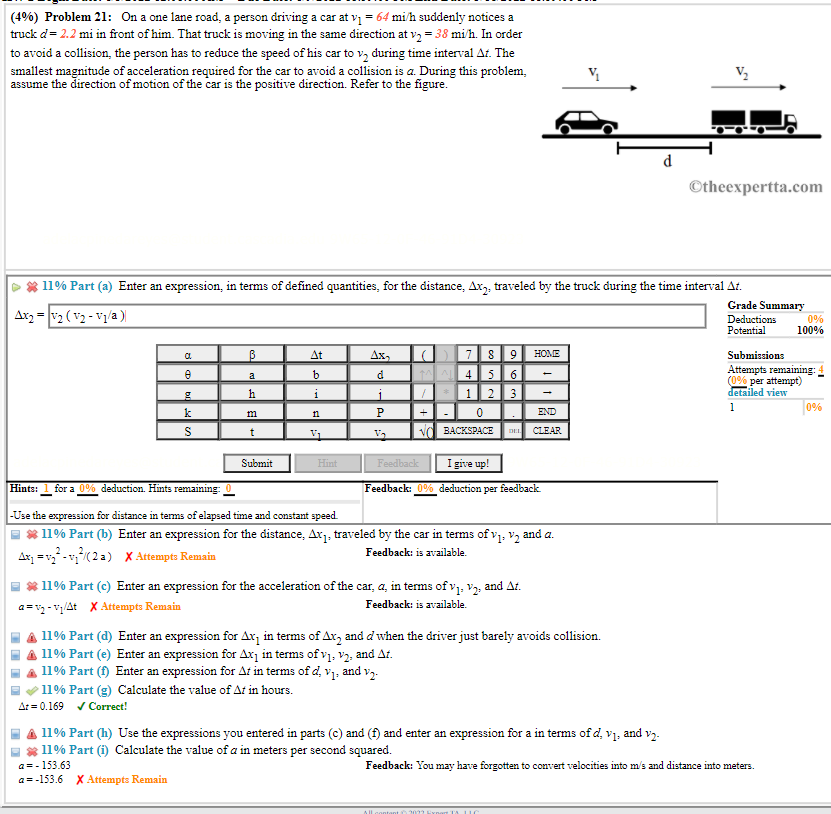 Hi I need help with this whole question please (49%) Problem 21: