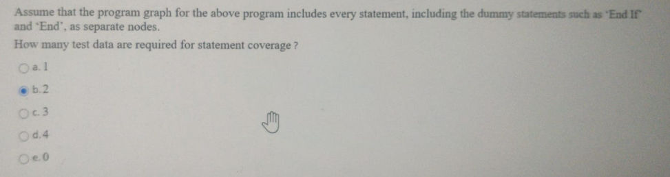 inputs. 1. read x, y 2. Result 1= 1 3. Result 2