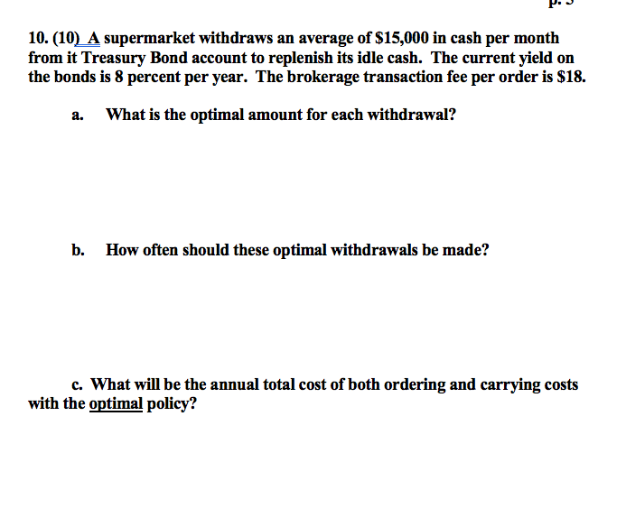  PLEASE SHOW ALL WORK. This is my second time asking. Thank