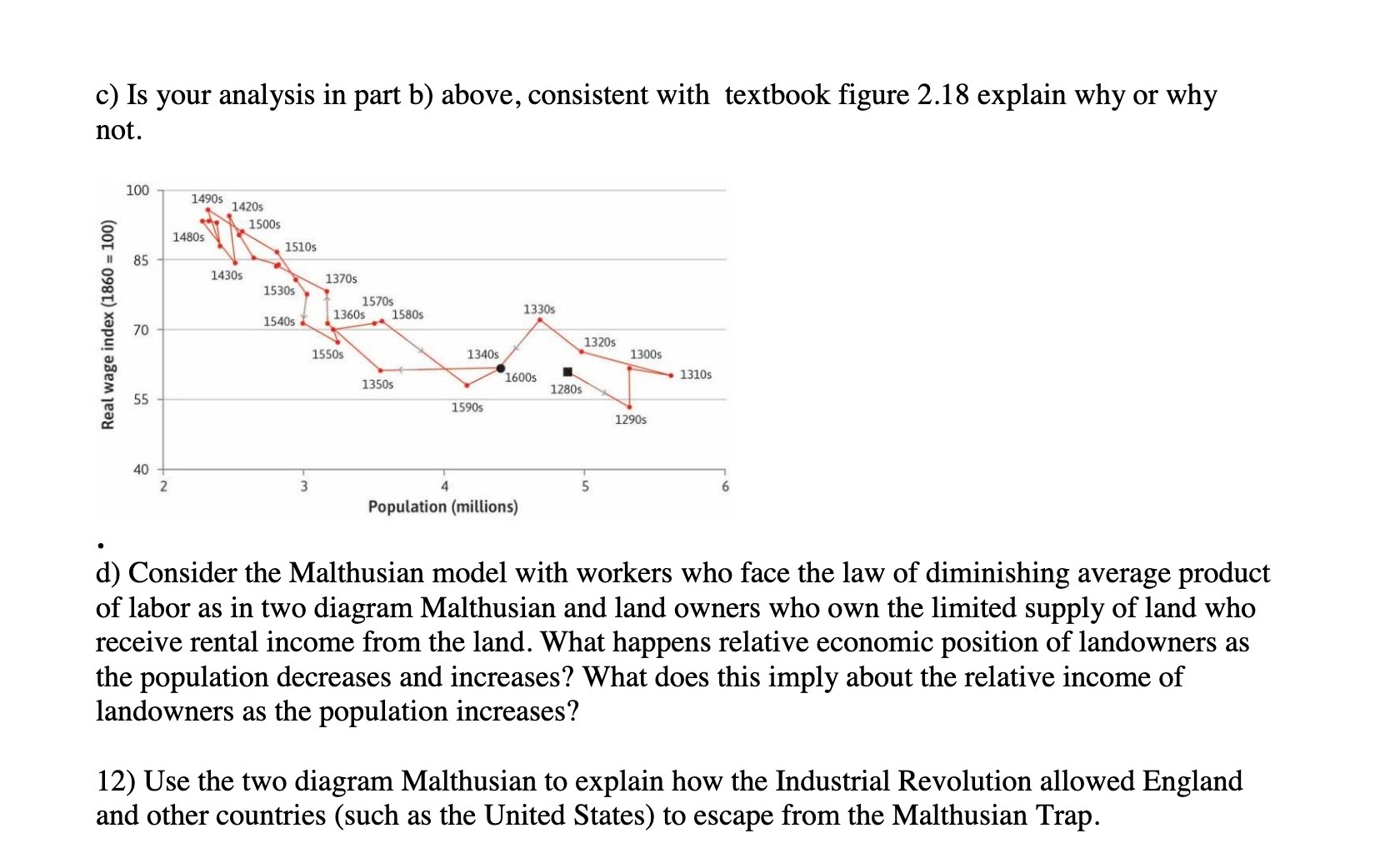  c) Is your analysis in part b) above, consistent with textbook