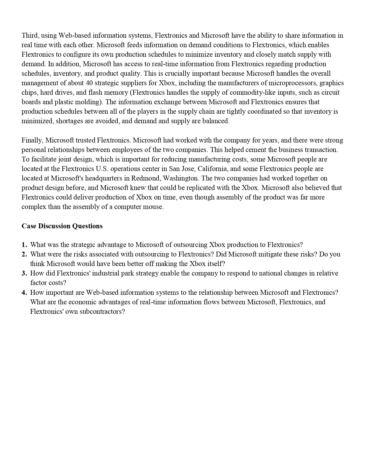 video game market with its Xbox gaming console it faced a crucial