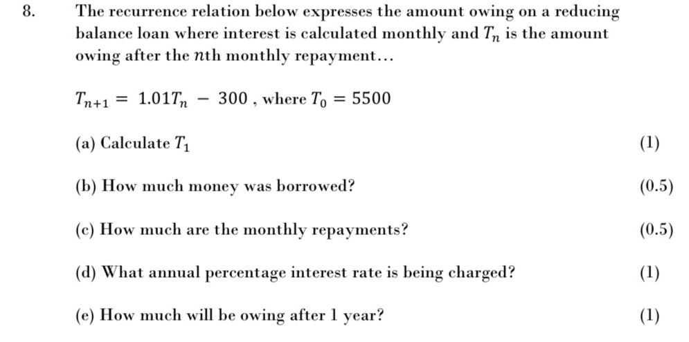 Can someone solve this with working out and explanations please 8. The