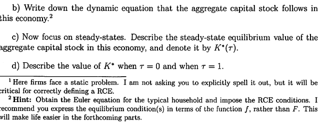 standard neoclassical growth model in discrete time. There is a large number