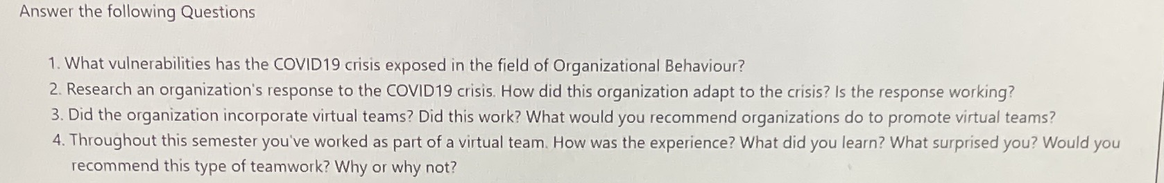 Please give refrences also and answer each question. Answer the following Questions