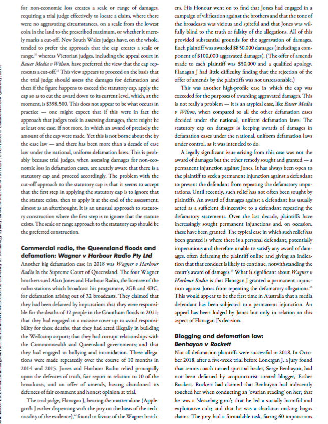 (truth). (Initially, Nationwide C+10:00. Co Defamation law in Australia is thriving, if