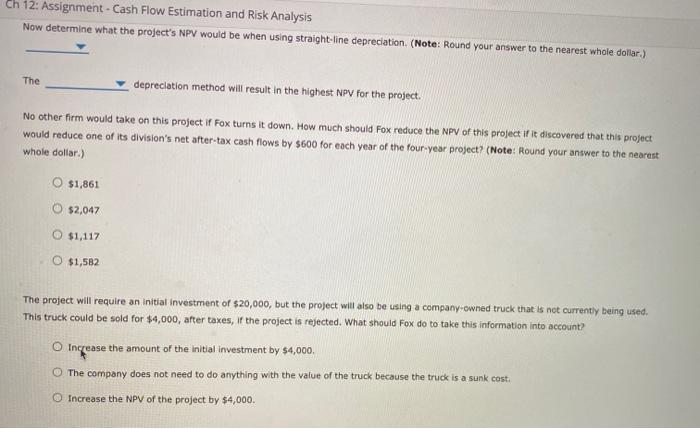 Analysis of an expansion project Companies invest in expansion projects with the