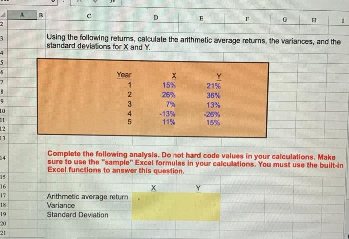  B D E F G H I 2 3 Using the
