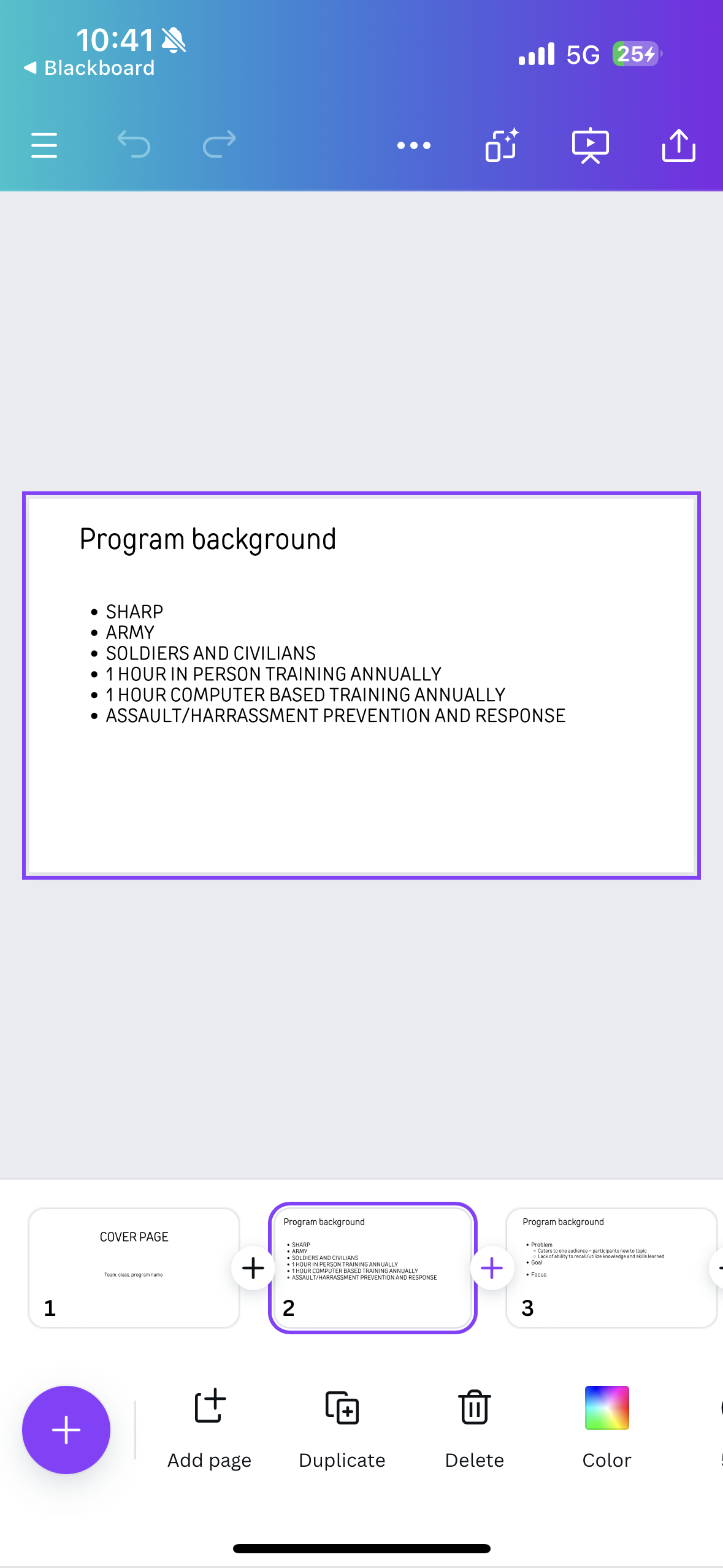 Help with slides creating in order to Submit a Final Project presentation