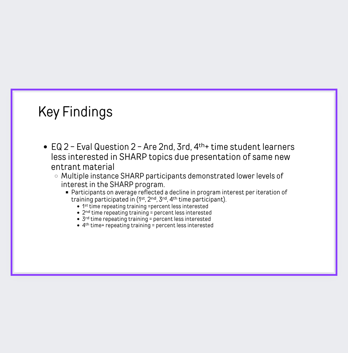 the program)-Presentation.The presentation will last 15 minutes (+/- 1min). In your presentation,