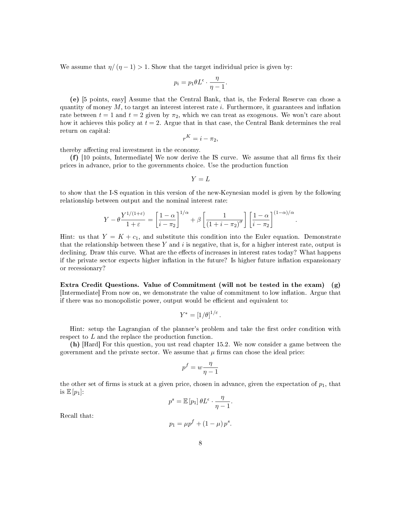 question will help you understand the IS-LM model in great detail. We