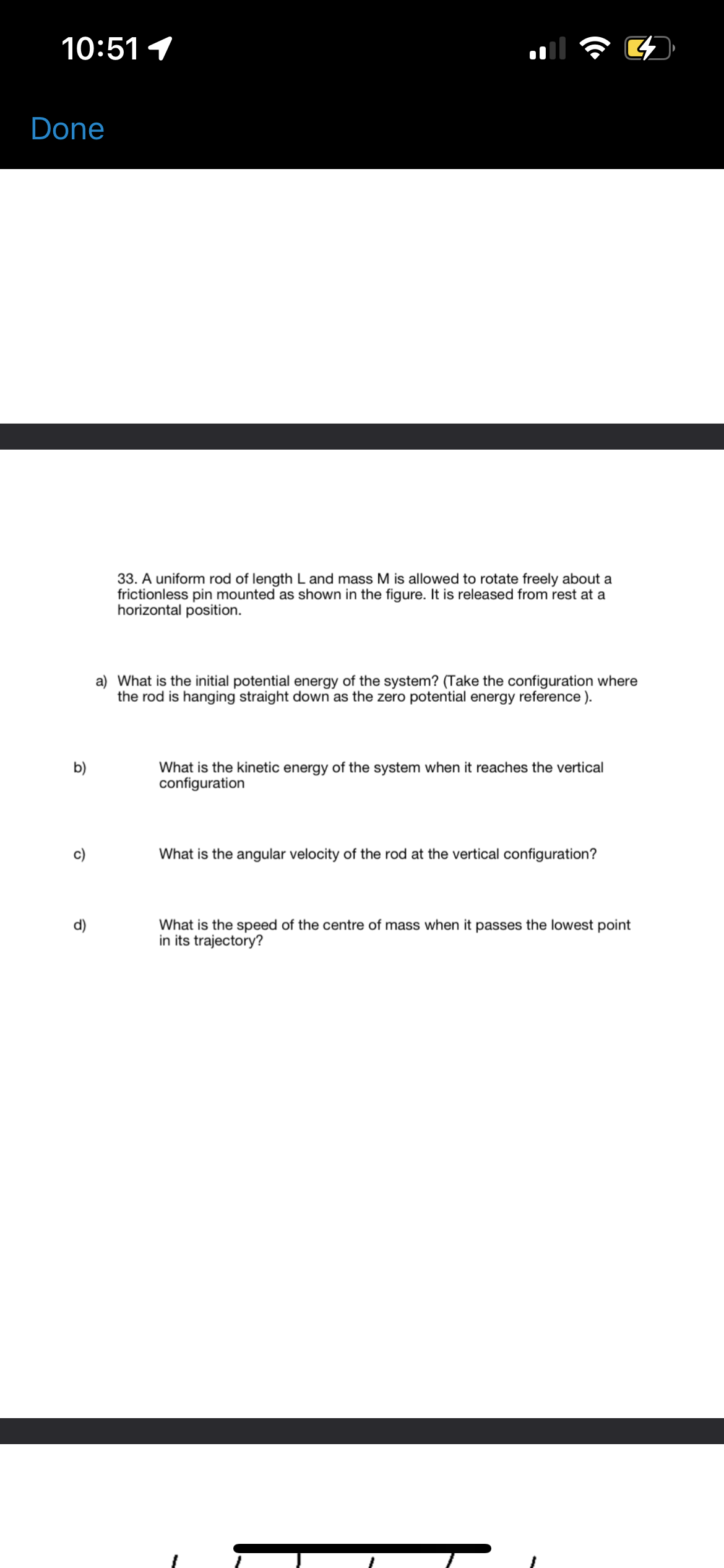 by the block on the inclined plane Ht that scenario? 301 A
