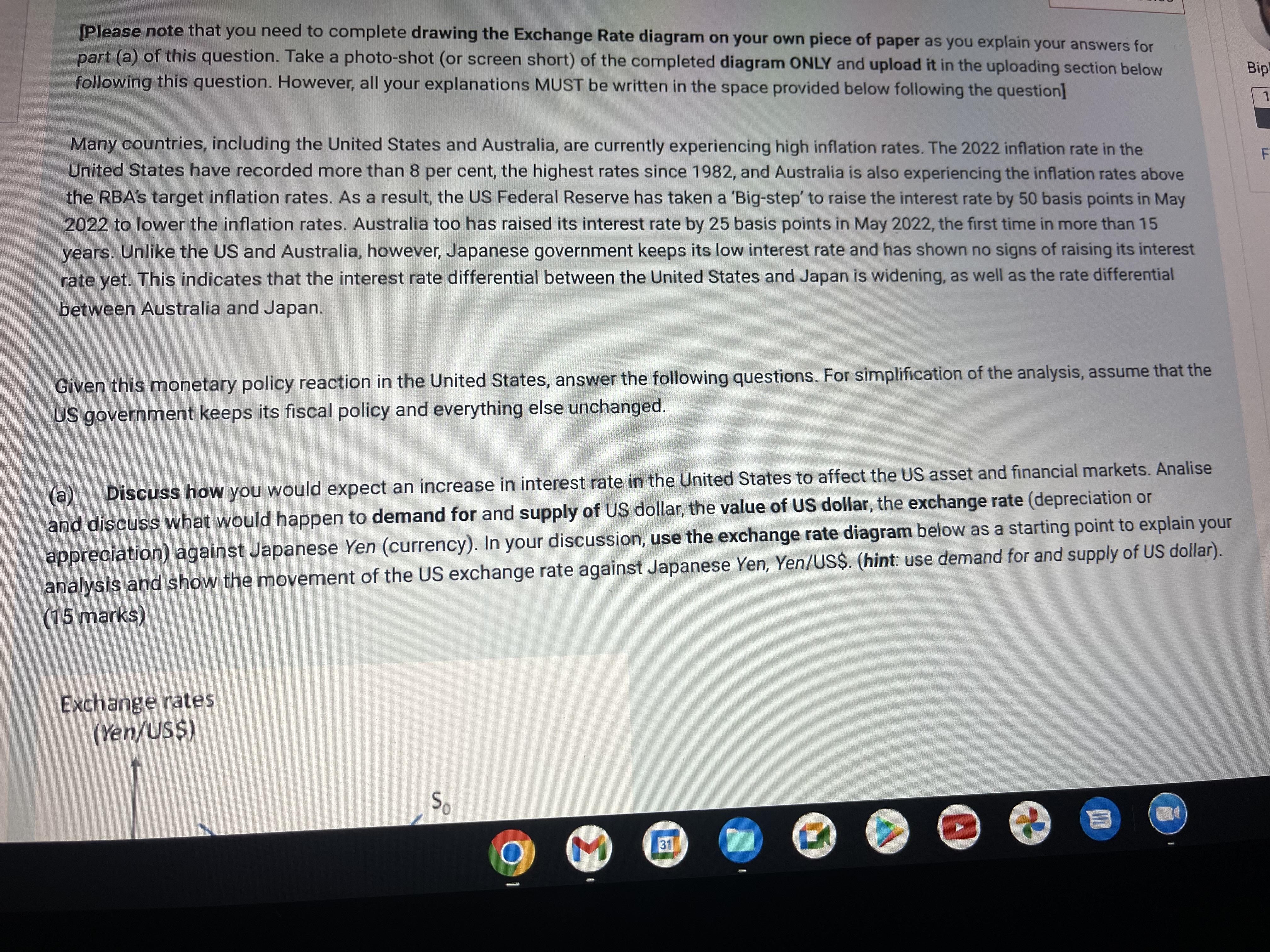  [Please note that you need to complete drawing the Exchange Rate