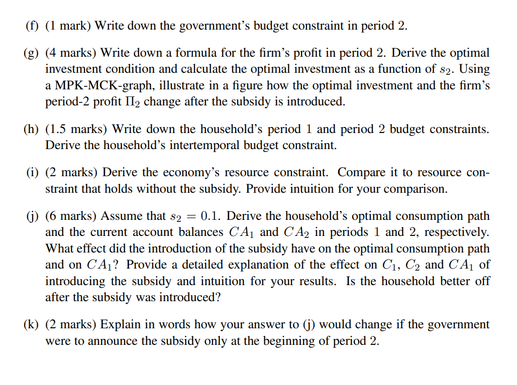 open economy with a single, perishable good. Let preferences of the representative