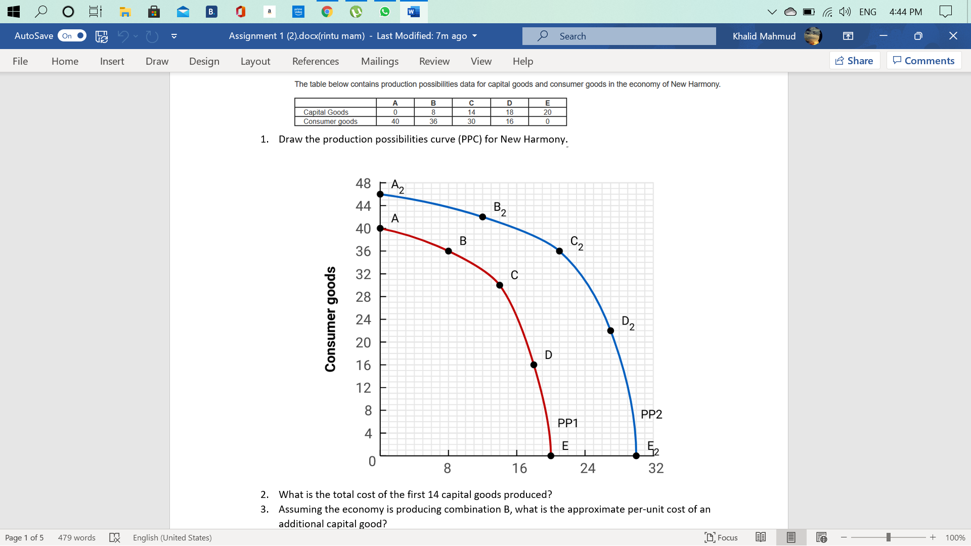 v O O (. () ENG 4:44 PM O X AutoSave