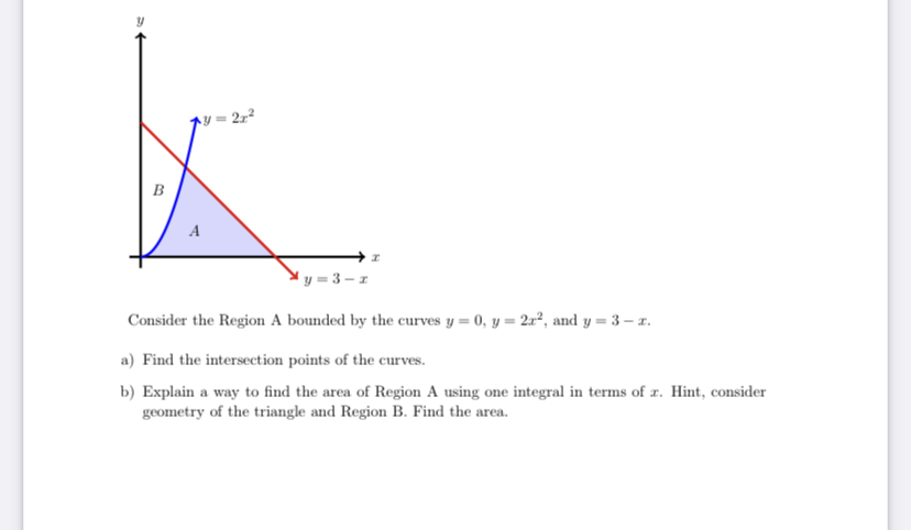 ty - 2x2 B A 1-3-I Consider the Region A bounded