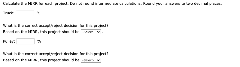 and an overhead pulley system, in this year's capital budget. The projects