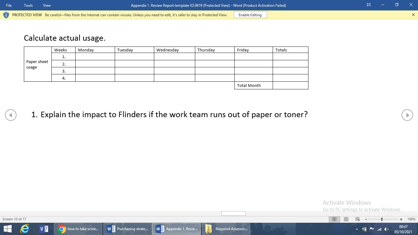Appendix 1. Review Report template V2.0419 (Protected View) - Word (Product