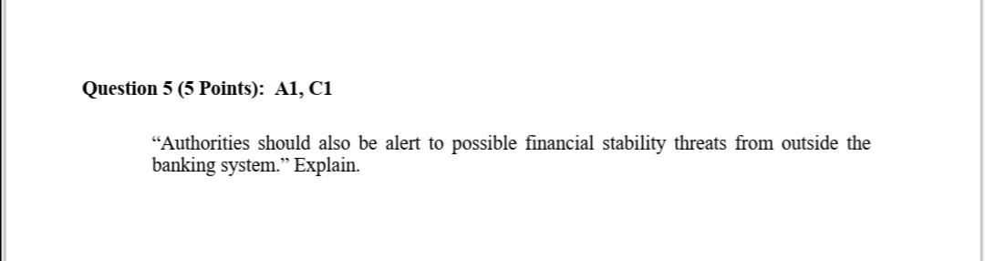 which highlights some of the monetary and financial implications brought by the