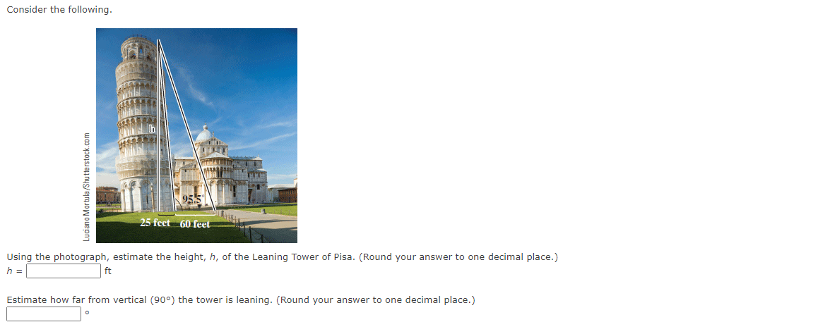 PLease explain the steps and answer Consider the following. -. Feet 6|]