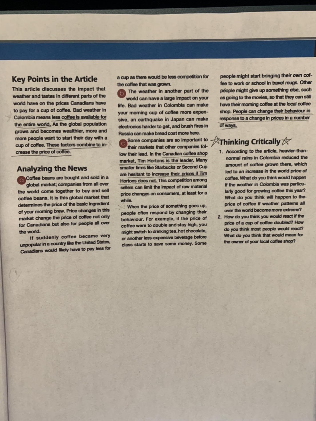 Coffee Prices Set to Soar LOOK HAMILTON SPECTATOR Canadians will be paying