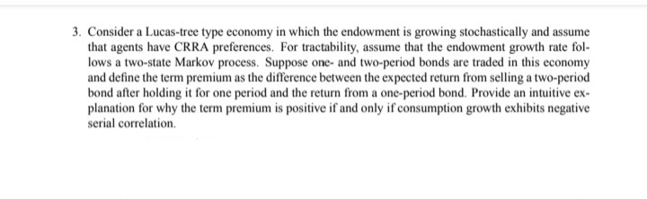a simple, representative agent RBC model in which output, yr, is produced