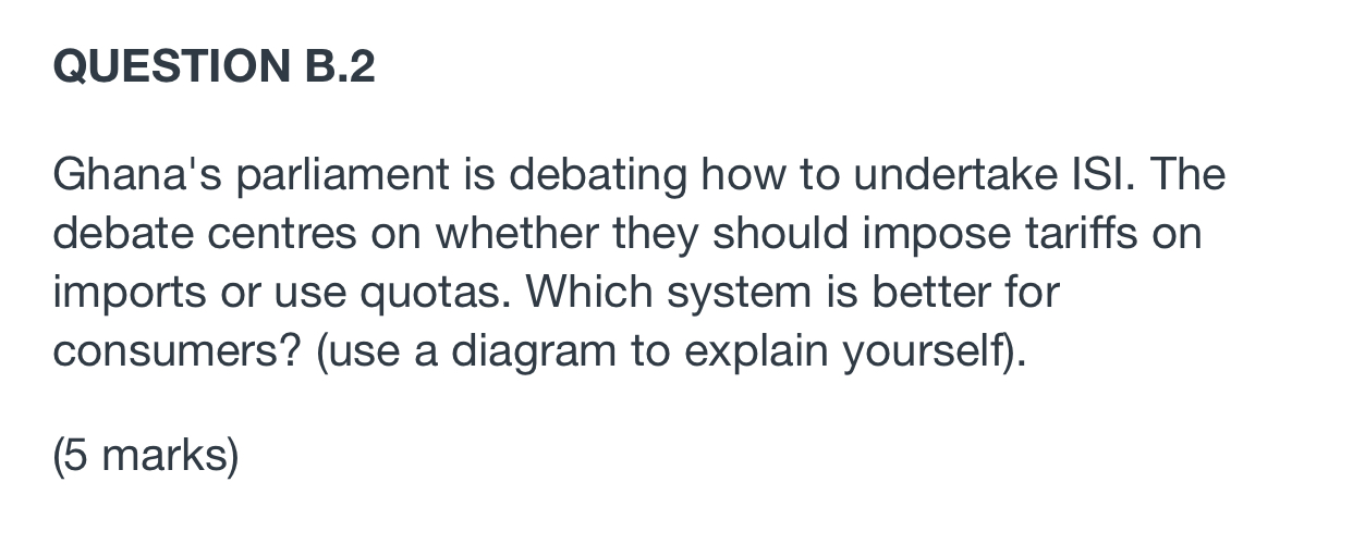 subject of "international trade" Background Imagine that you work for the World