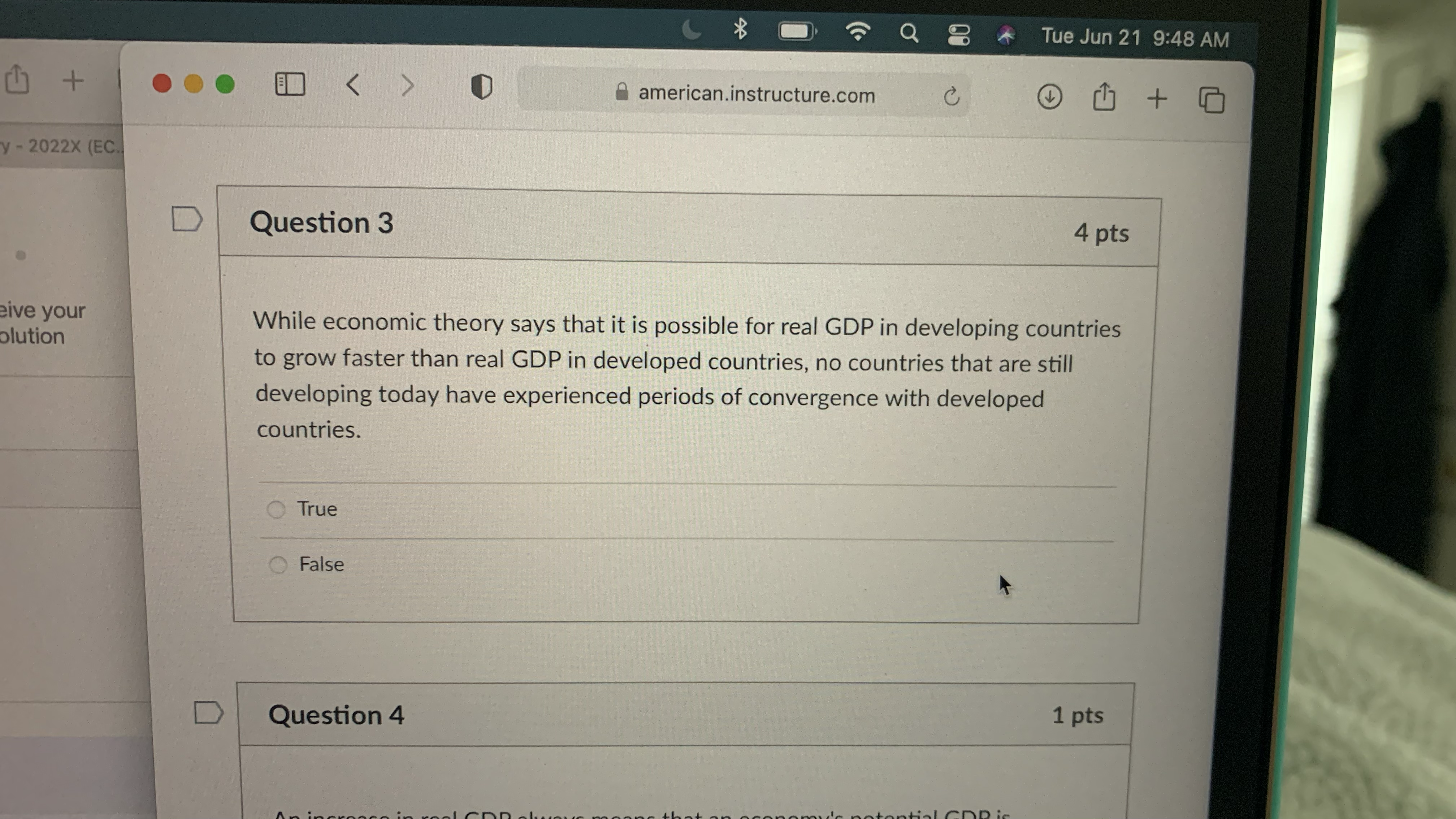  C O Q Tue Jun 21 9:48 AM + . .