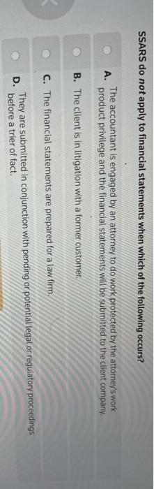 party. The accountant specifically indicates in the compilation report that he or