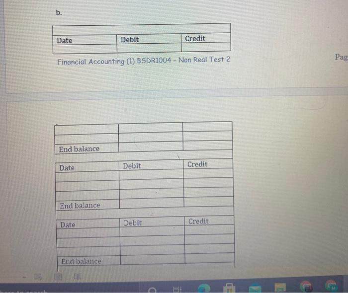 shown below. Khalid COMPANY Trial Balance Credit May 31, 2020 Debit Cash