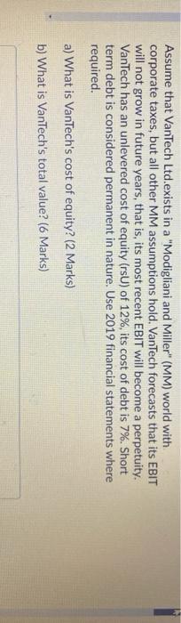 Depreciation 5 Earnings Before Interest and Taxes 115 Interest Expense 5 Earnings