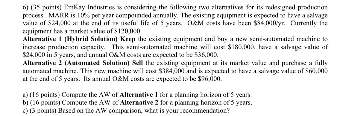 Need a detail step by step answer for this problem with formula