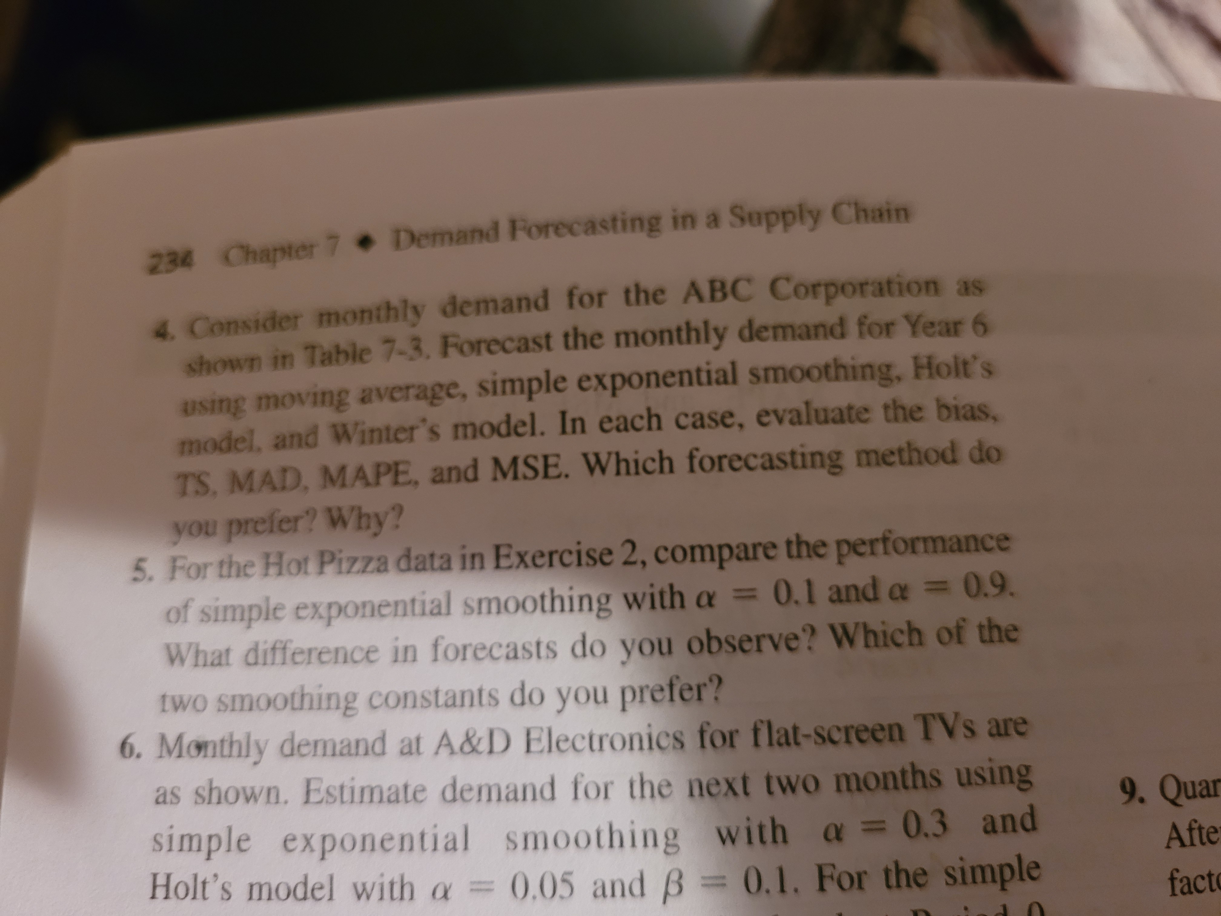 ABC Corporation and MSE Evaluate the quality of the Sales Year 1