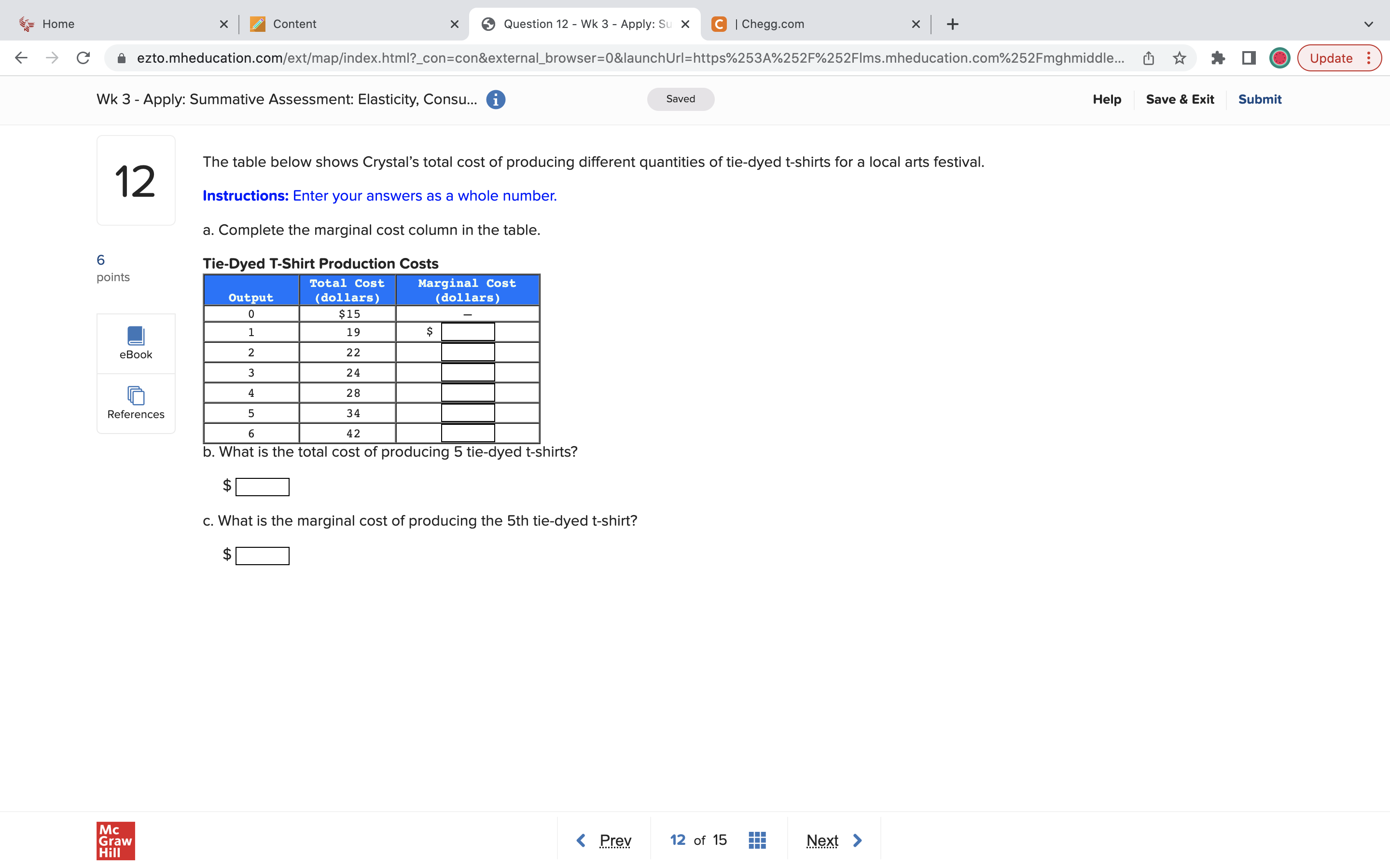 Home X Content x Question 12 - Wk 3 - Apply: