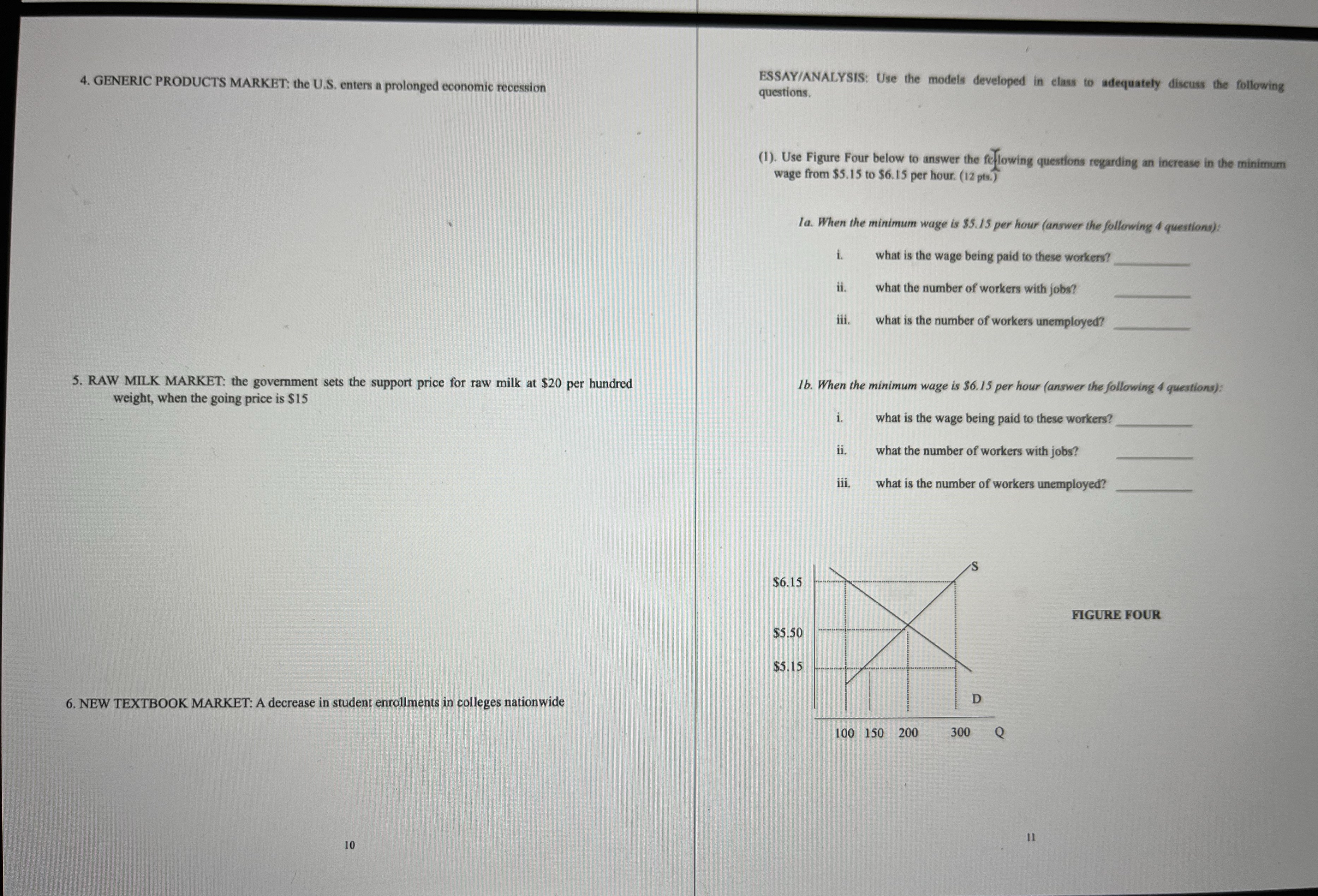 HelloCan someone help me answer all this question please??Thanks 4. GENERIC PRODUCTS
