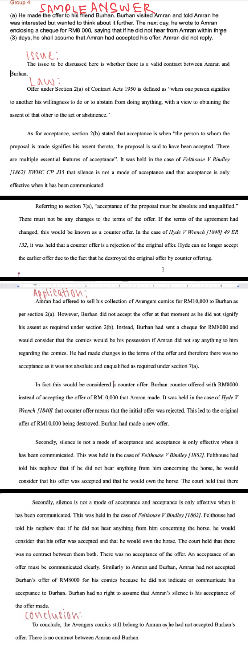 friend Burhan. Burhan visited Amran and told Amran he was interested but