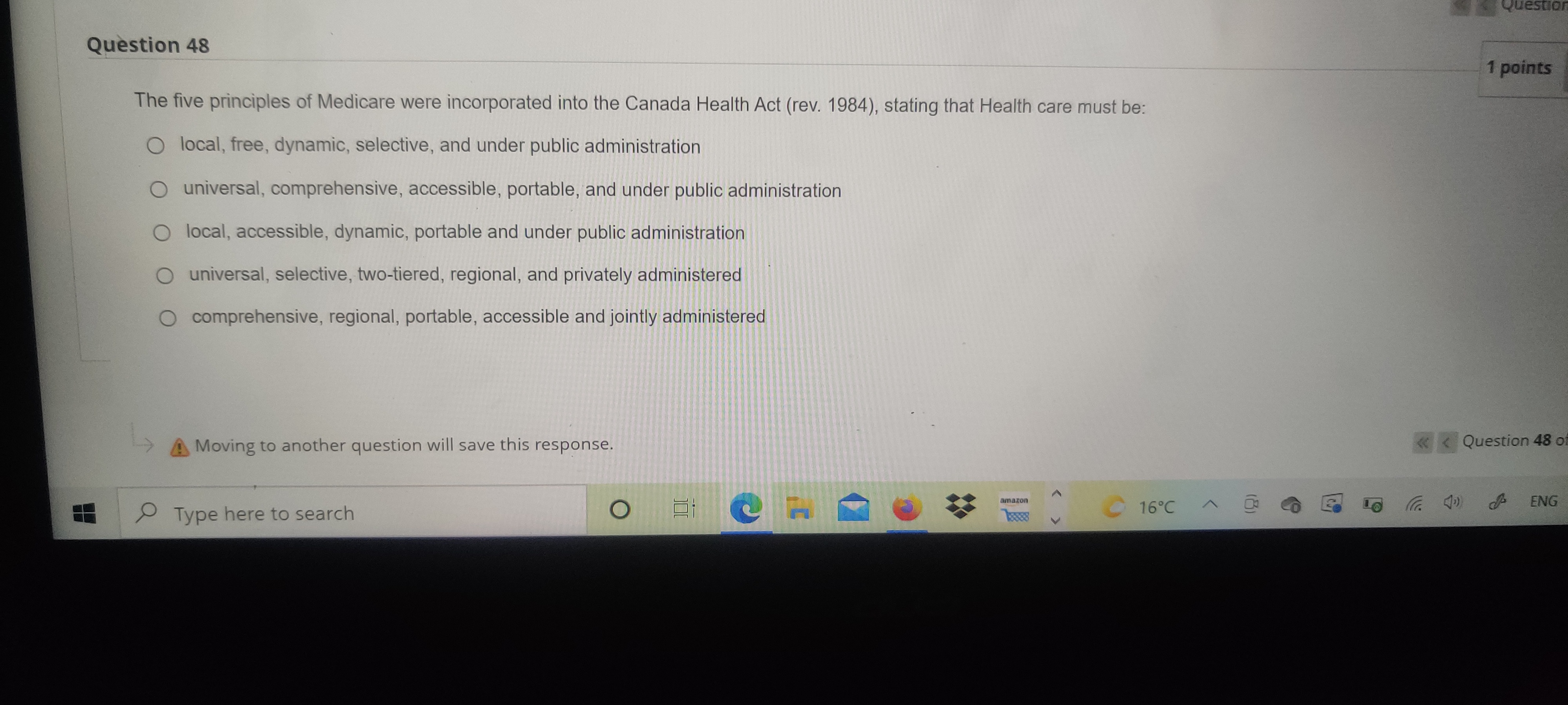 agenda for the entire session of Parliament and it is considered a