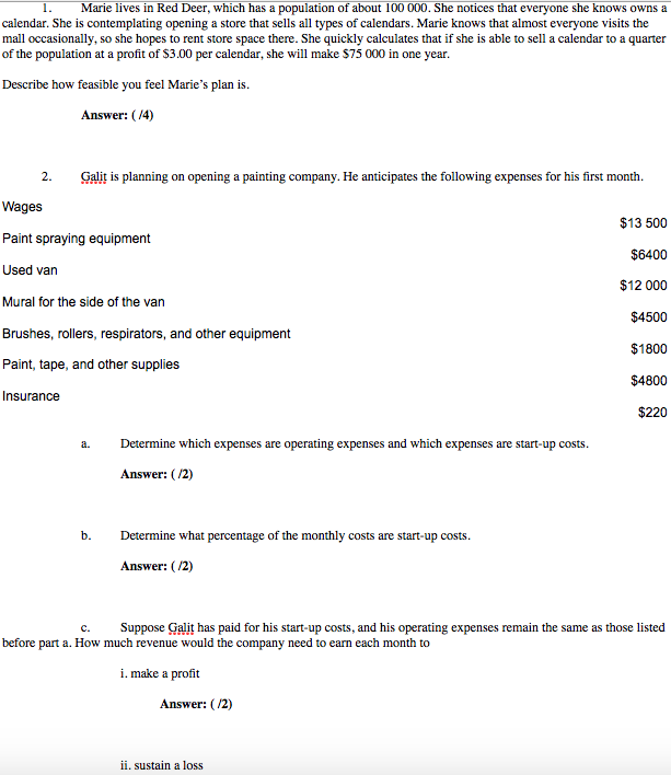 short! Thank you so much and God bless! Assignment #1 Successful Wells