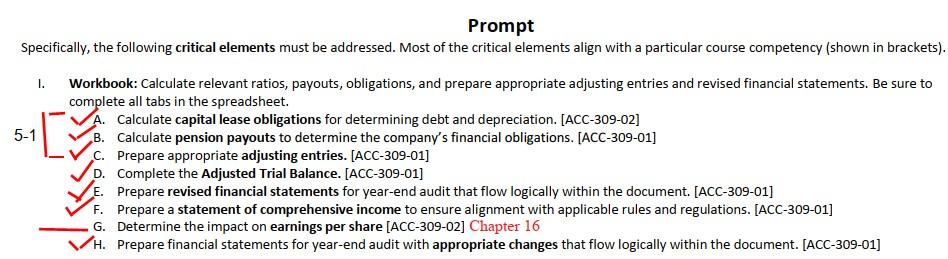 Determine the impact on earnings per share of I. Workbook." Is it