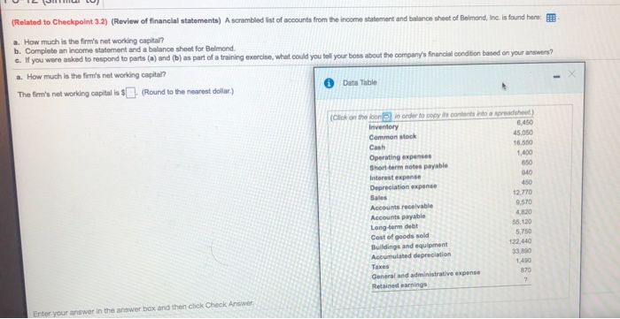  please answer A.B.C U12 JULI LUJ (Related to Checkpoint 3.2) (Review