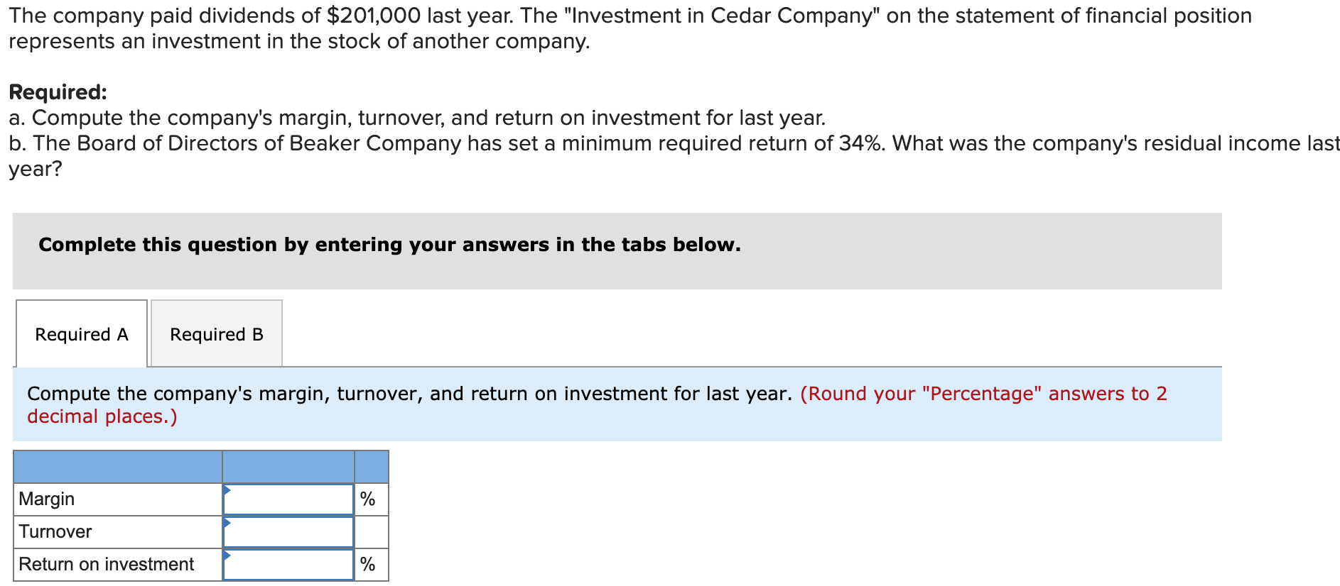 Company Statements of Financial Position Beginning Balance Ending Balance Assets: Cash Accounts