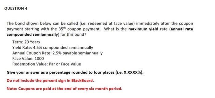 nominal annual coupon rate of 6% paid semiannually (i.e. 3% at the