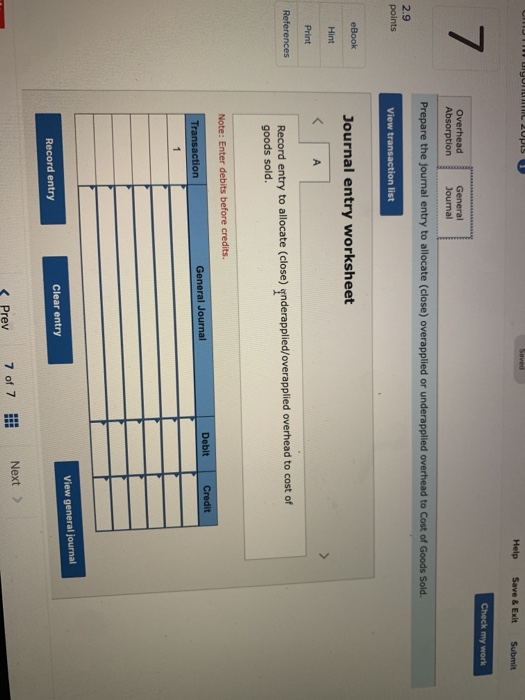 a job order costing system. April 30 May 31 $ $ 47,000