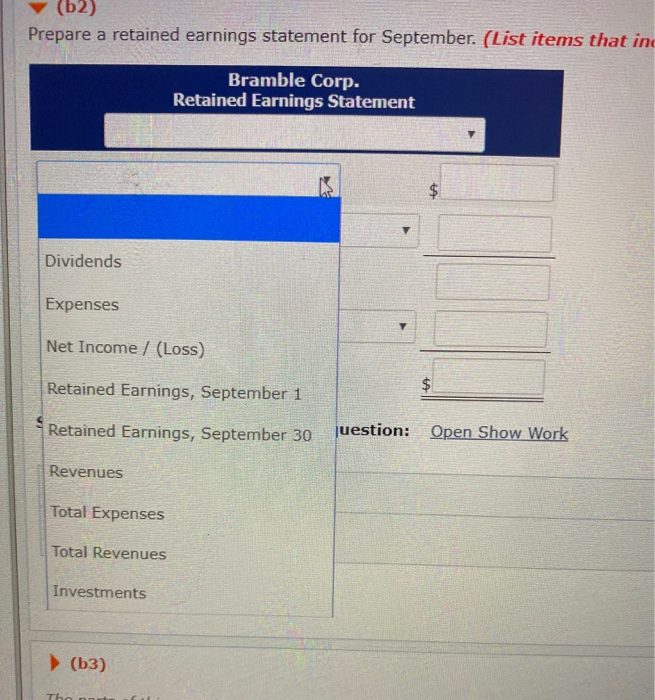 Bramble Corp Assets Liabilities StackboldersEquity Accounts Receivable Notes Payable Accounts Payable Co