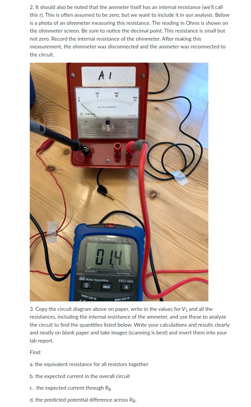 the potentiai difference ("voltage") across it and inversely proportional to its resistance: