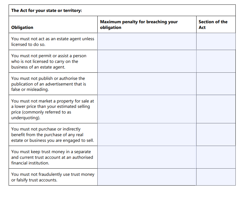 According to NSW Legislations find the relevant section for below task.Thanks The