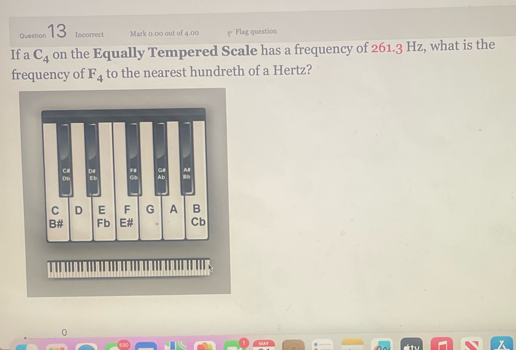 13 Incorrect Mark 0.00 out of 4.00 Question Flag question If a