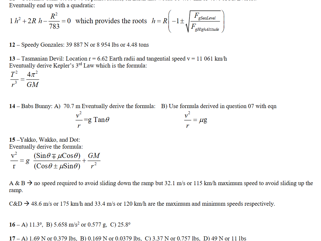 a at circular curve of radius 0.245 km. Determine the speed of