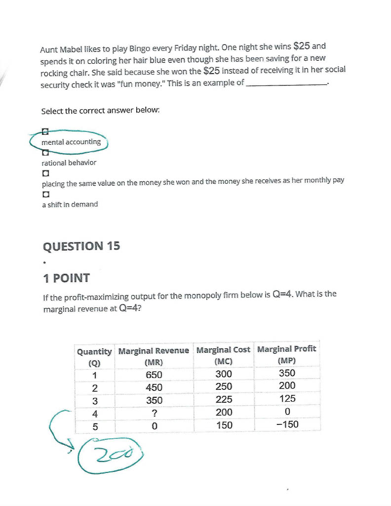 QUESTION 17 1 POINT Why does a long-run average cost curve with