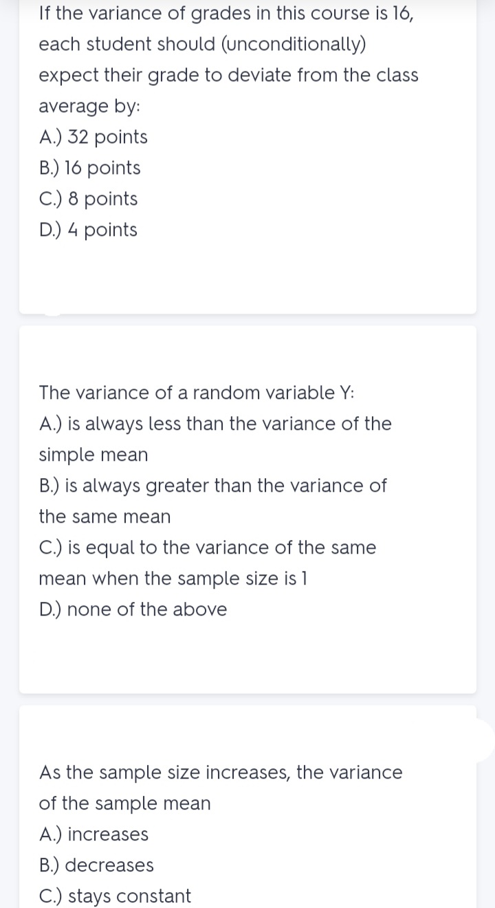 none of the above In a simple linear regression equation, if X